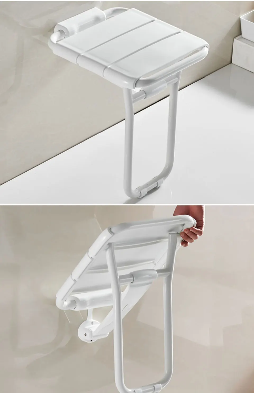 Folding Shower Seat - الصورة 26