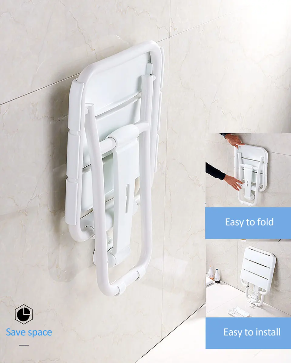 Folding Shower Seat - الصورة 25