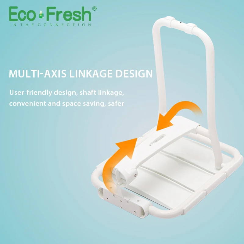 Folding Shower Seat - الصورة 4