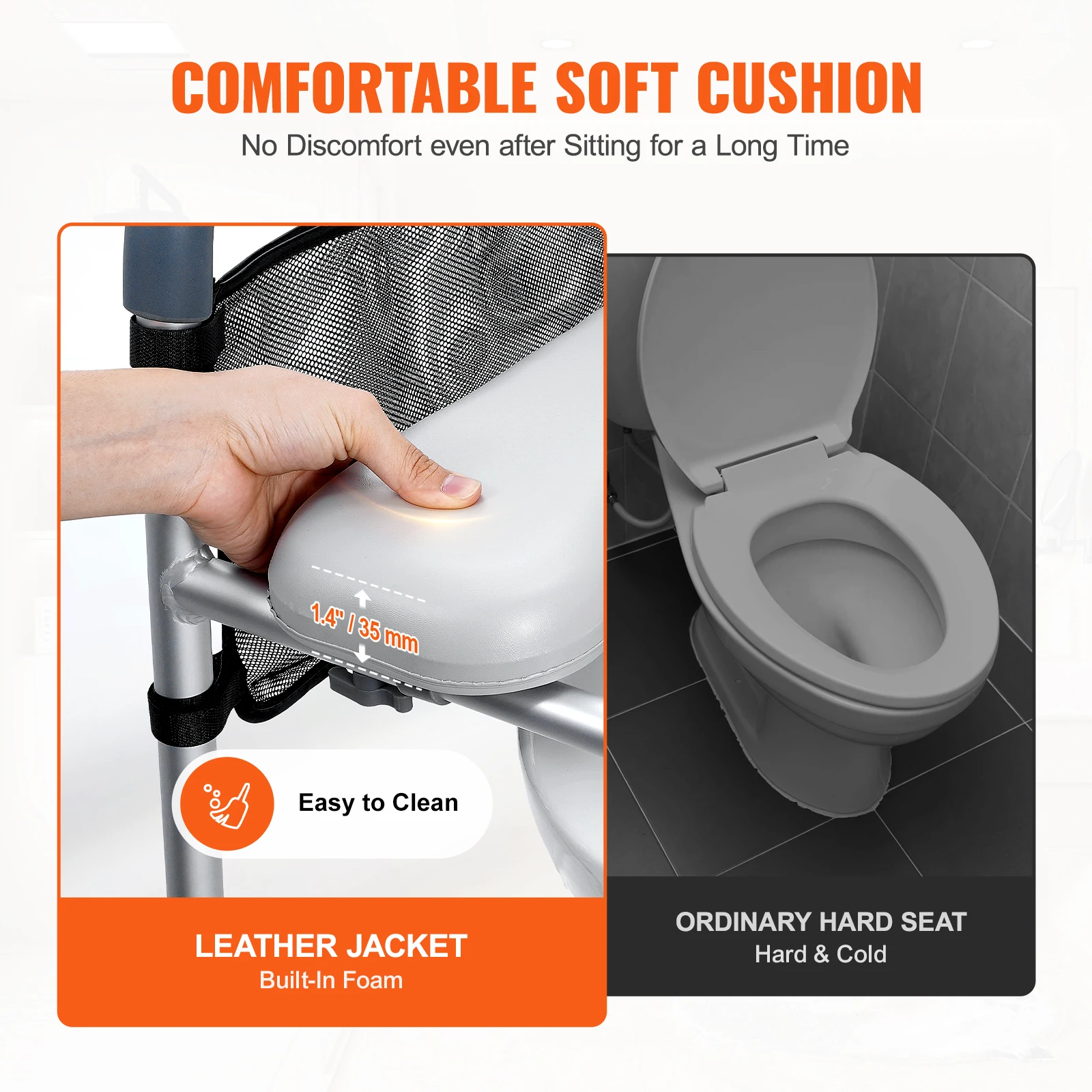 Raised Toilet Seat - الصورة 5