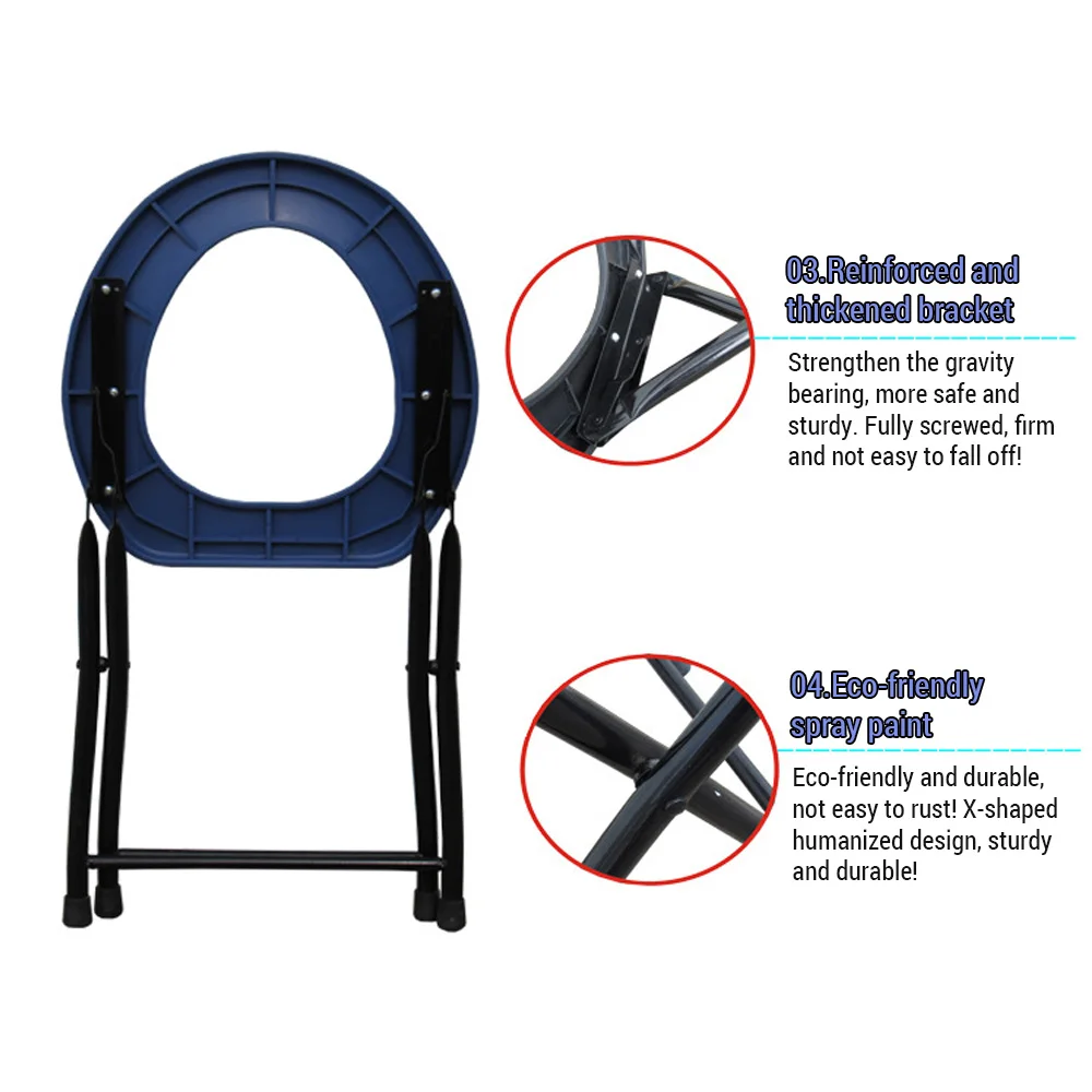 Folding Camping Toilet - Image 4
