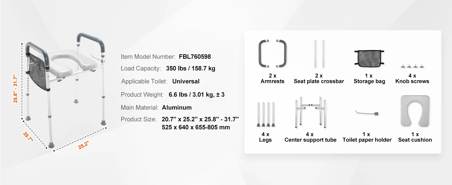 Raised Toilet Seat - الصورة 14