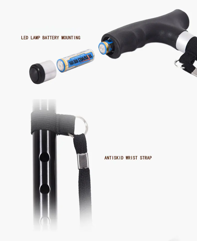 LED Quad Cane - الصورة 16