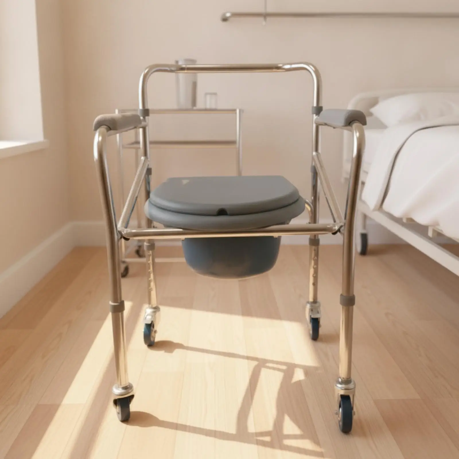 Folding Commode Chair - Image 5