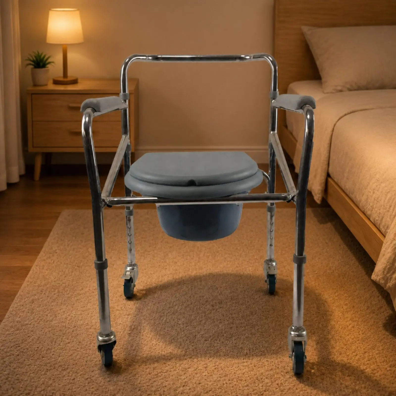 Folding Commode Chair - Image 8